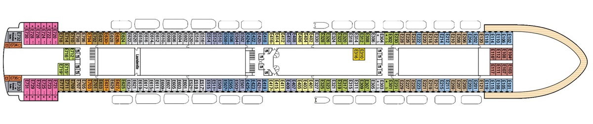 Deck 8 - E Deck